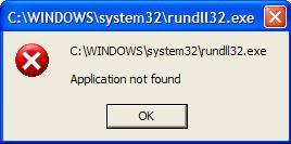 rundll32.exe missing from computer