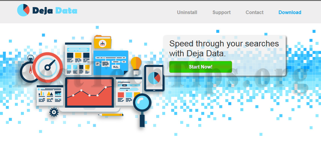 You can remove Deja Data from your computer