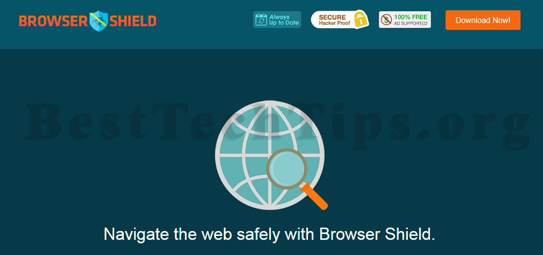 Get rid of Browser Shield