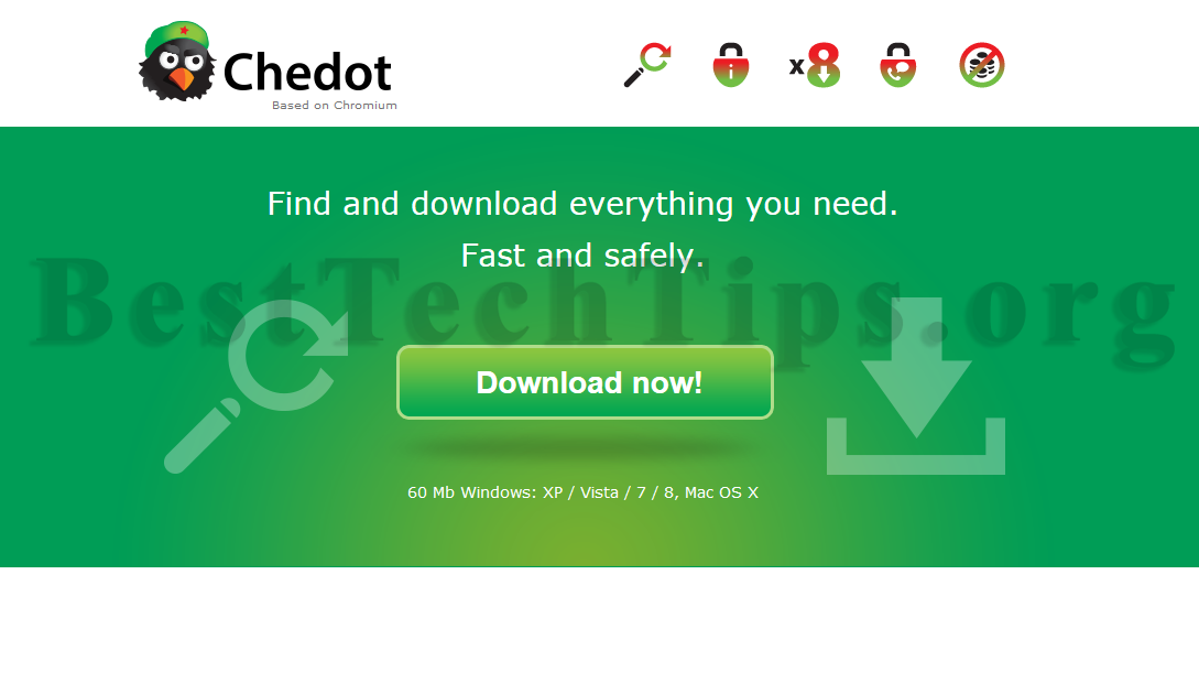 Get rid of Chedot browser