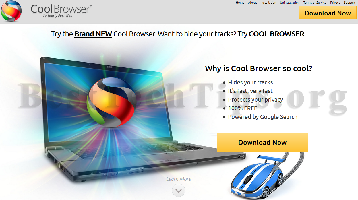 Get rid of Cool Browser