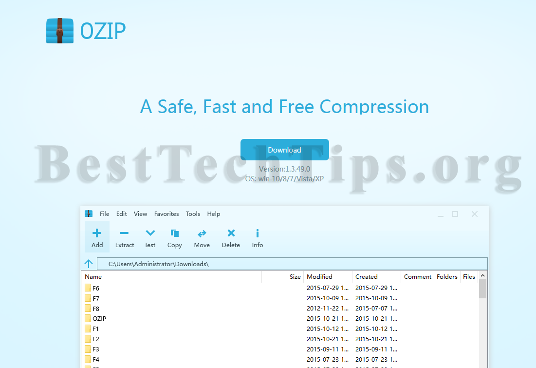 Get rid of OZIP