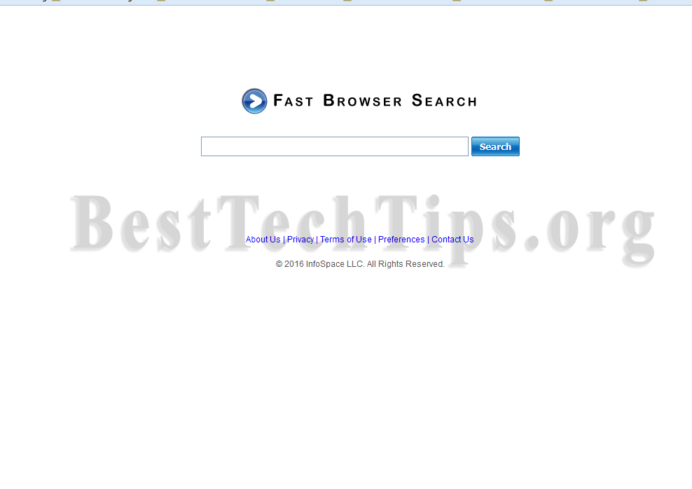 Get rid of Fast Browser Search