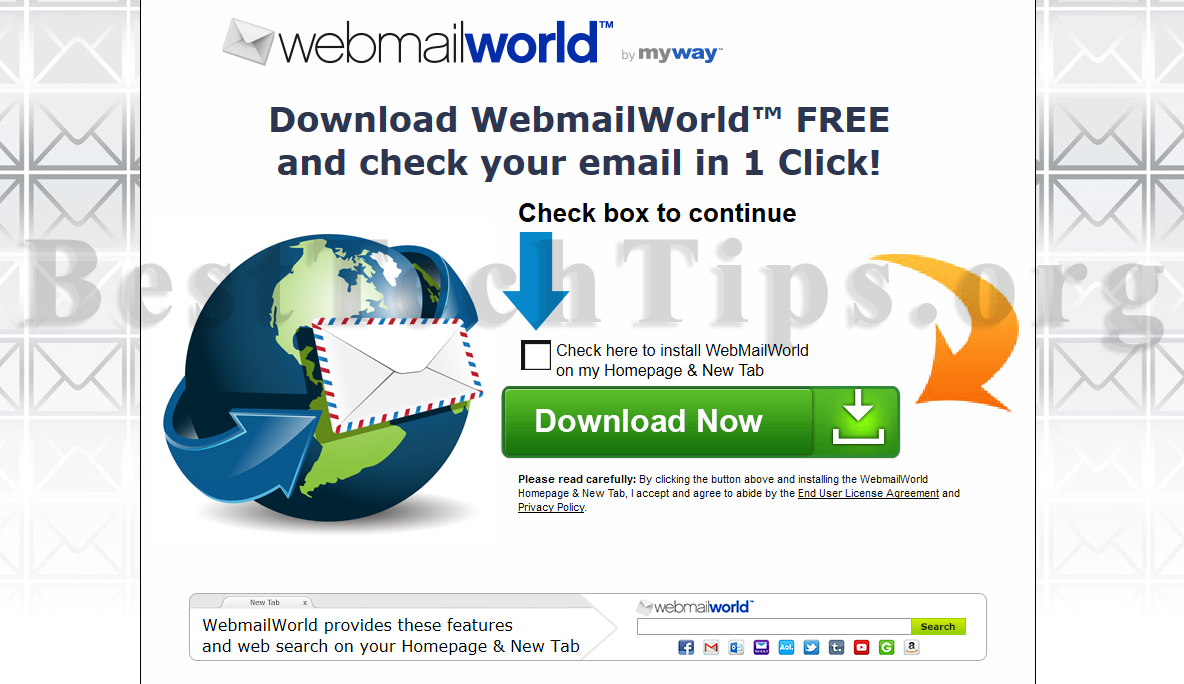 Befreien Sie sich von WebMailWorld