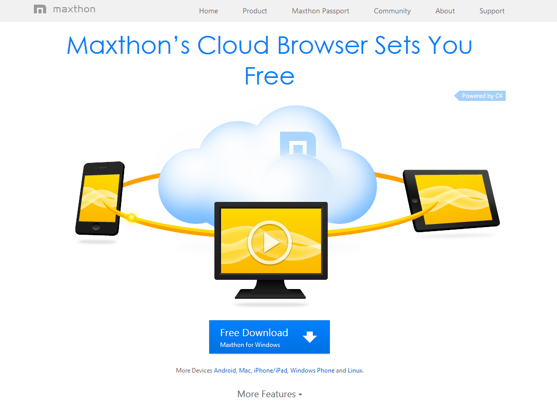 Befreien Sie sich von Maxthon Browser