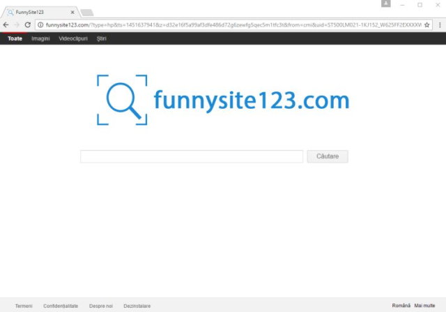 Funnysite123.com hijacker