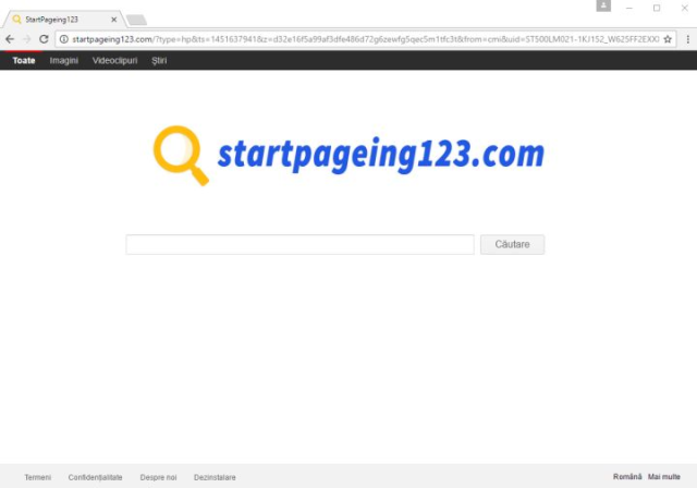 O que é Startpageing123.com