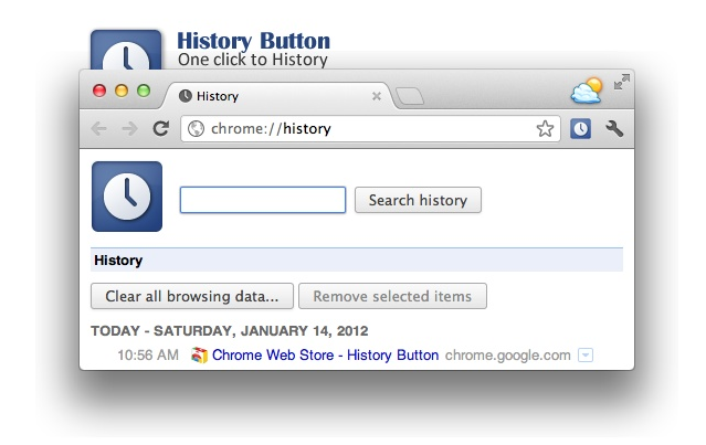 History Button