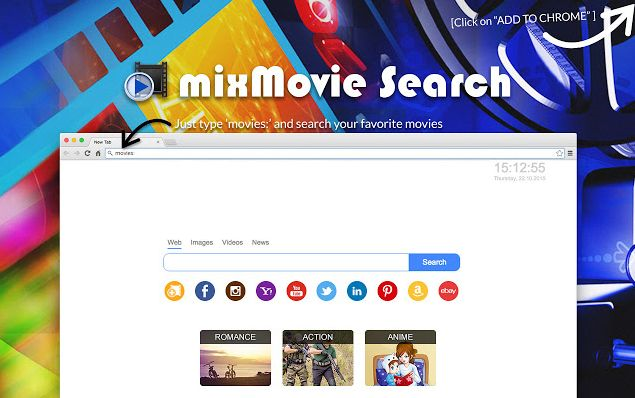  remove Search By mixMovie hijacker