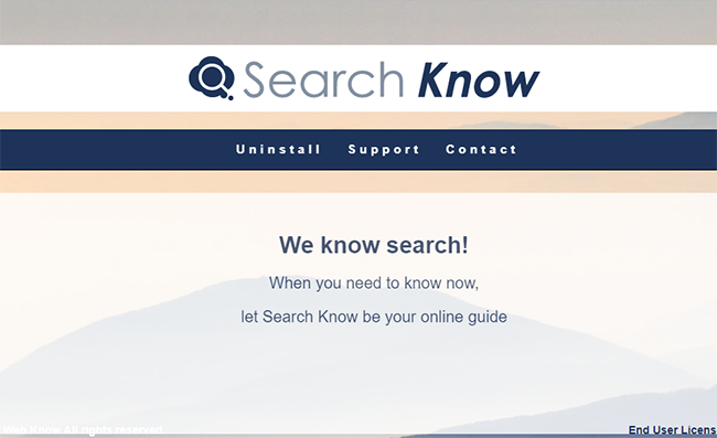  remove Searchwebknow.com hijacker