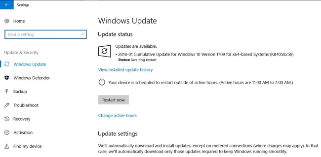 fix Windows 10 upgrade error 0x80073715