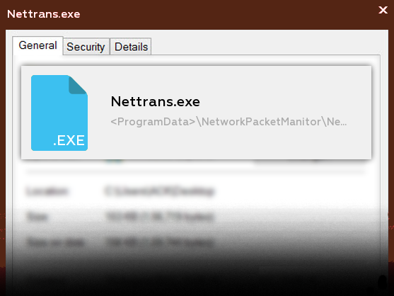 remove Nettrans.exe