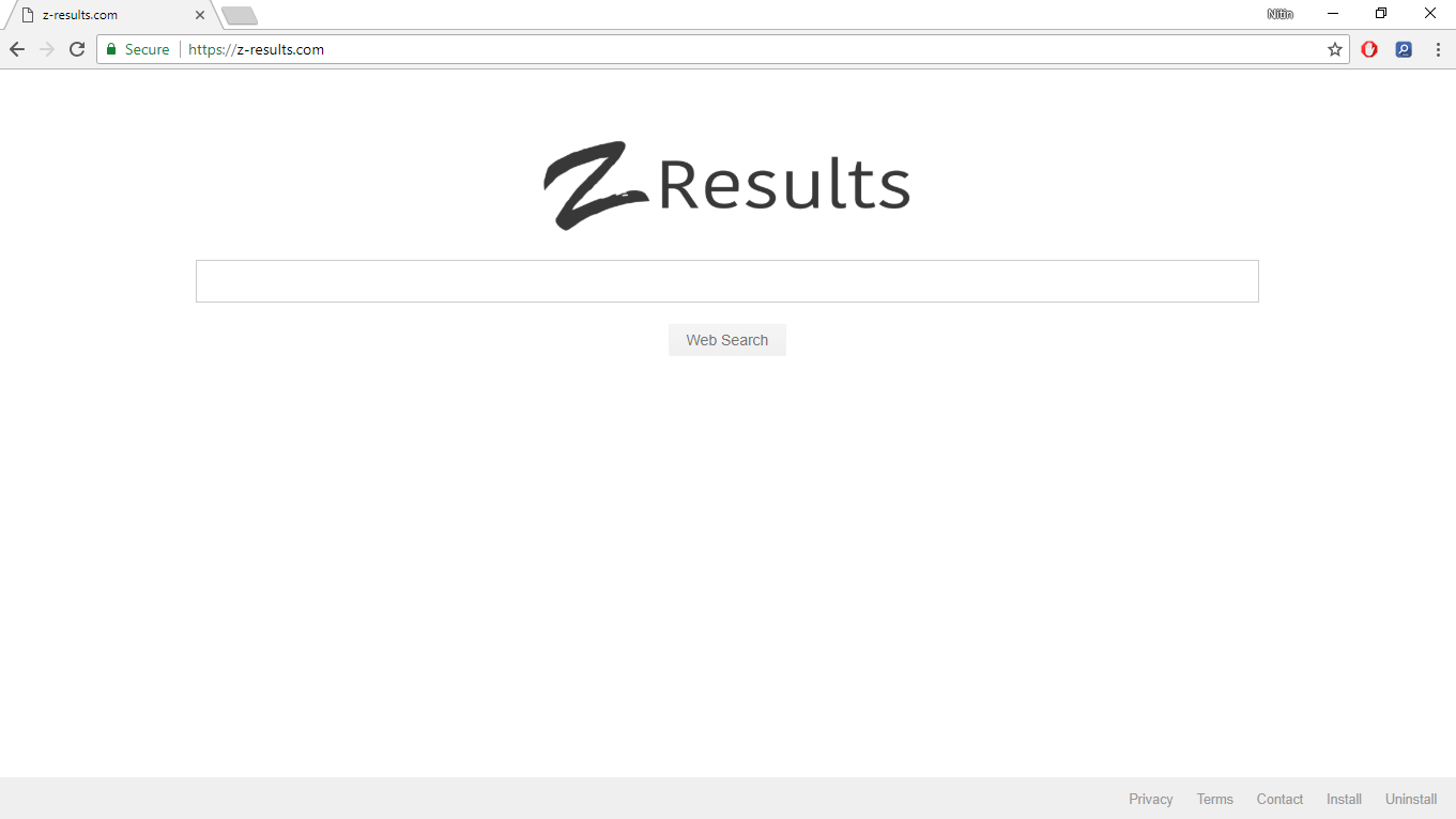 remove Z-results.com redirect