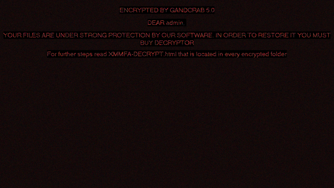 remove GANDCRAB V5.0 ransomware