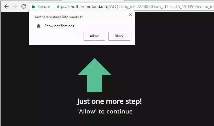 remove Motheremutand.info