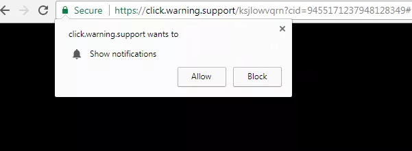 remove Warning.support