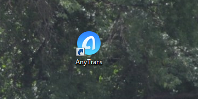 Anytrans icon on a desktop