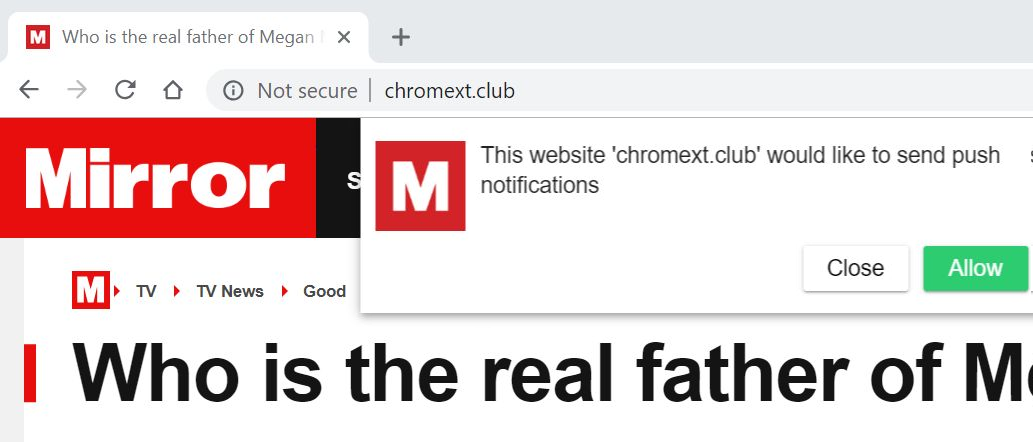 remove Chromext.club