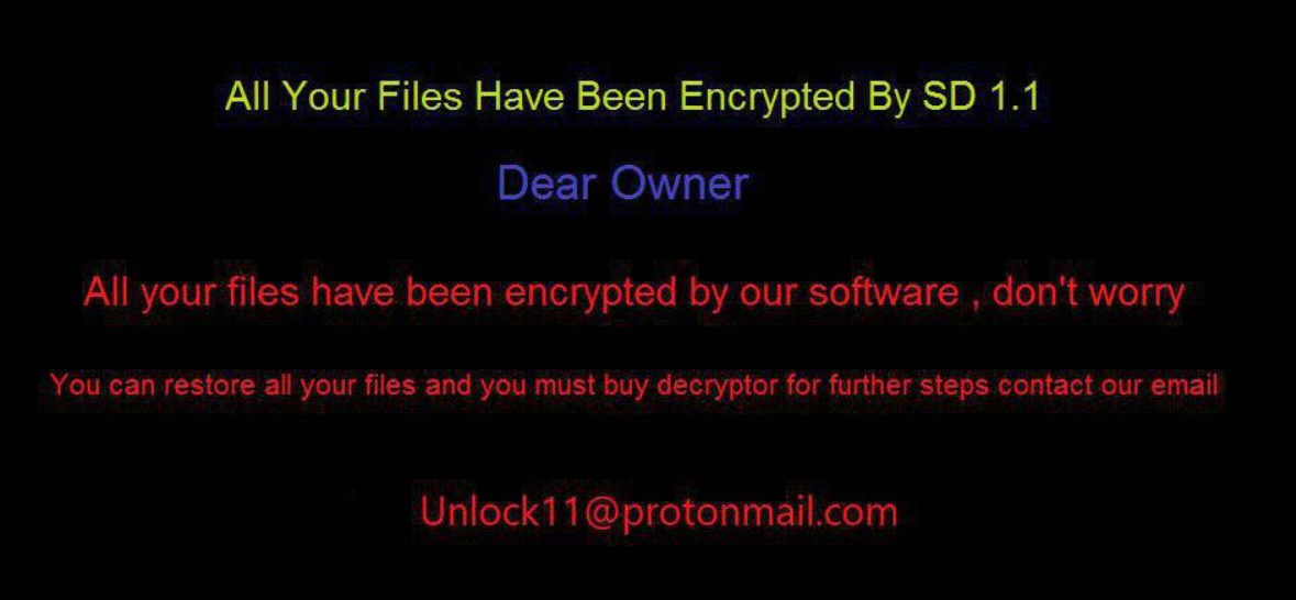 SD 1.1 Ransomware